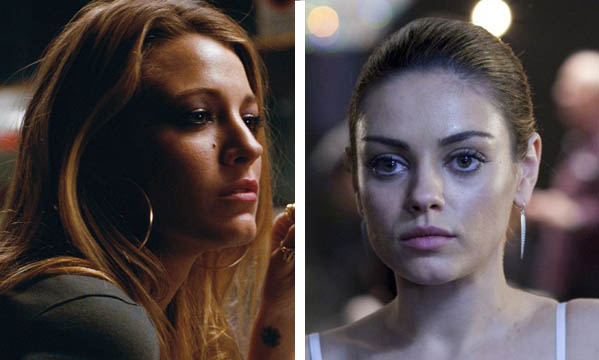 Blake Lively (left) appears in a scene from 'The...